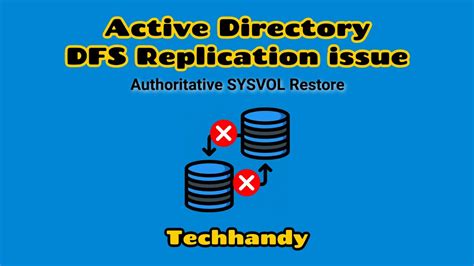 troubleshoot dfsr sysvol replication.